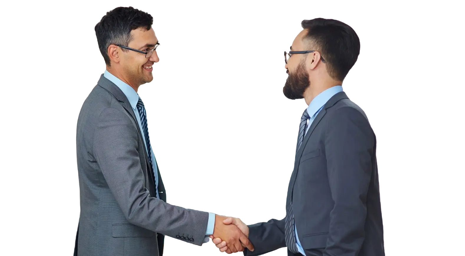 Two Men Shaking Hands